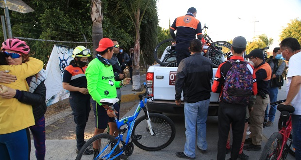 Tras 20 h, hallan a 9 ciclistas extraviados en El Aguacate