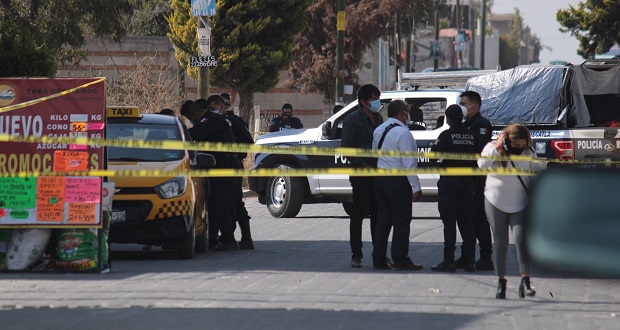 A balazos, matan a hombre en Cuautlancingo frente a su esposa