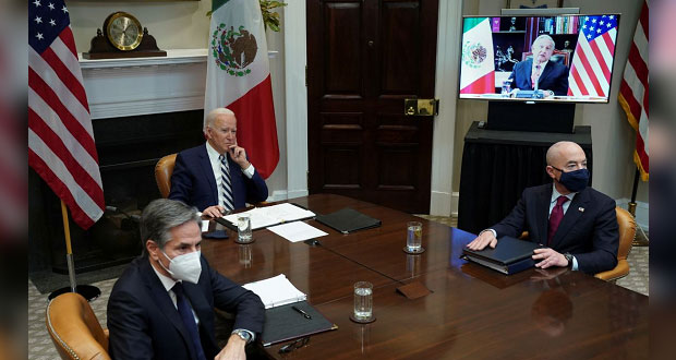 AMLO y Biden hablan sobre cooperar en migración; vacunas y energía, no