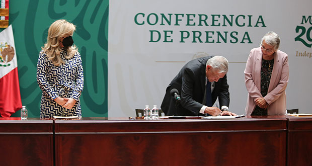 AMLO y gobernadores firman acuerdo para sacar manos de elecciones