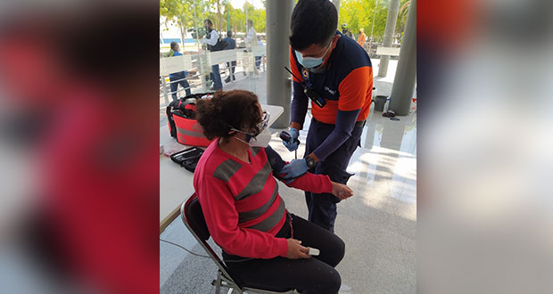 Con notable mejora, concluye segundo día de vacunación Covid en Puebla