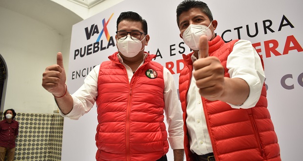 Eduardo Rivera es presentado en el PRI como candidato a alcaldía de Puebla