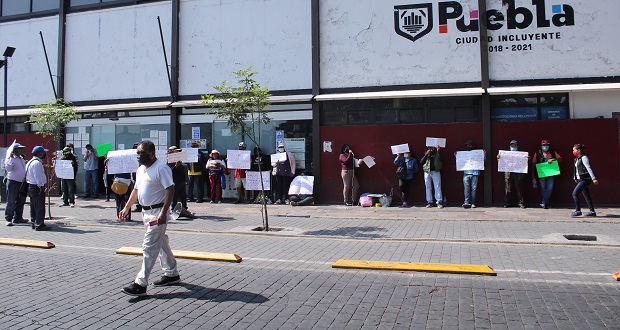 En protesta, exigen vecinos de Santa Catarina cancelar obra inmobiliaria