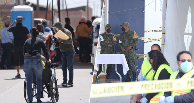 Estos días, aplicarán 65 mil 770 vacunas contra Covid en Puebla