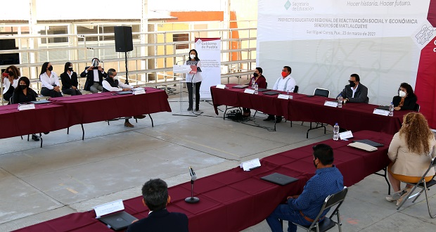 Impulsa SEP reactivación económica con proyecto educativo regional