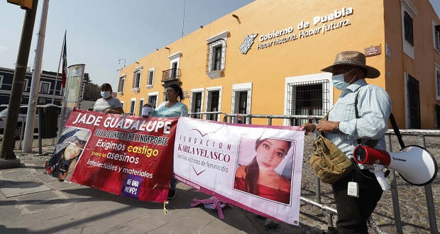 Llega a Puebla caravana de madres víctimas de feminicidio de Chiapas