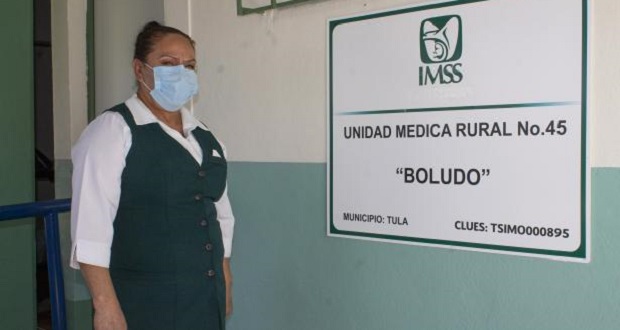 Luisa, enfermera del IMSS, lleva servicios a poblados en Tamaulipas