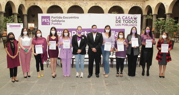 PES de Puebla presenta protocolo contra violencia política