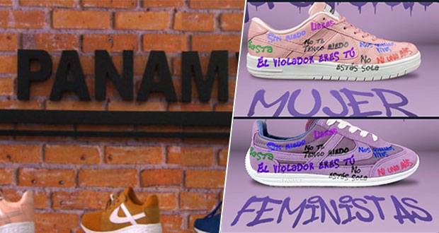 Panam saca “tenis feministas” y lo tunden en redes; se disculpa