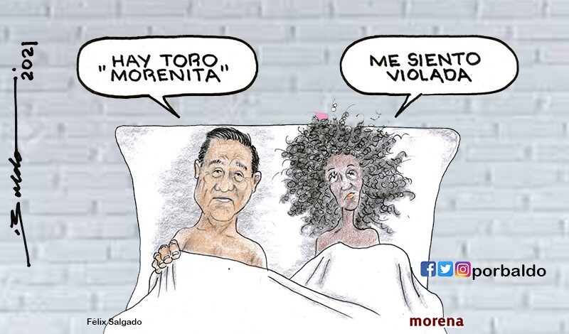 Félix, como toro en Morena