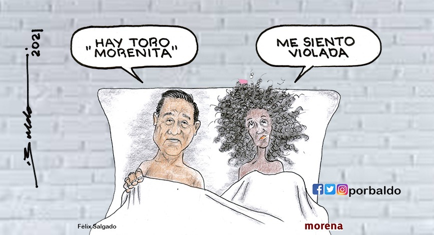Félix, como toro en Morena