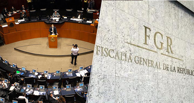 Pasa en Senado Ley de la FGR; se queda en comisiones con víctimas
