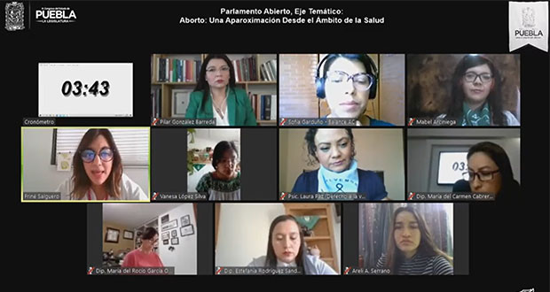 Aborto, asunto de salud pública, señalan en parlamento