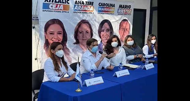Candidatas de Va por México firman compromisos por mujeres
