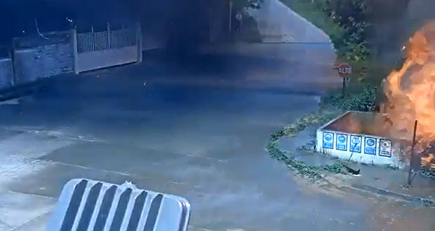 Captan explosión en petroquímica de Pajaritos; evacúan a personal