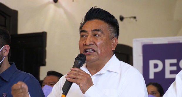 Competirá Adán Xicale por alcaldía de San Andrés Cholula con el PES