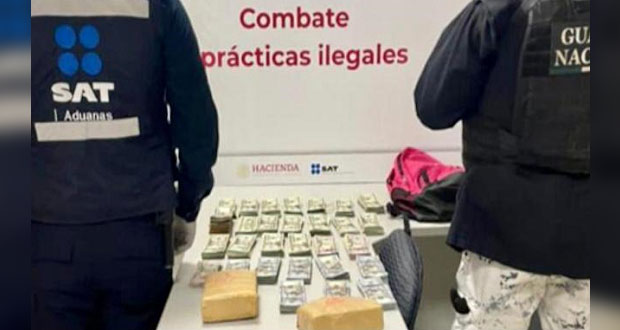 Decomisan en dólares equivalente a 3.9 mdp en aduana de Tijuana