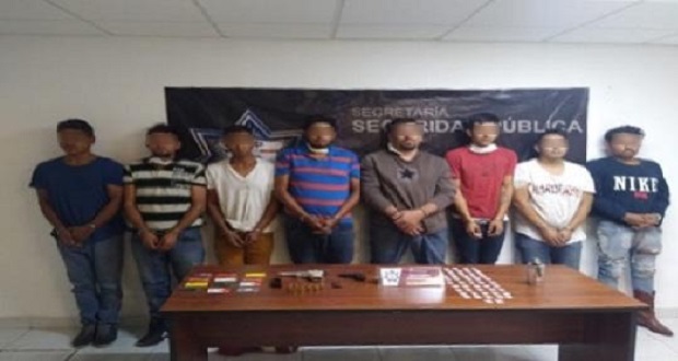 Detienen a 8 narcomenudistas del Cartel Jalisco Nueva Generación