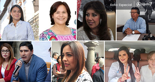 Ellos buscan las diputaciones federales de Puebla con Va por México