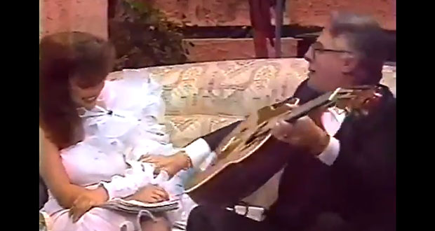 En redes, exhiben a Enrique Guzmán “manoseando” a Verónica Castro