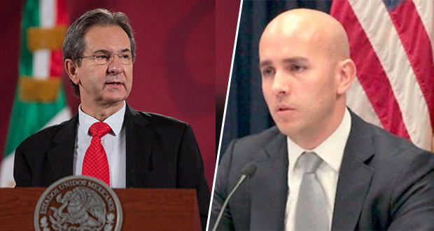 Esteban Moctezuma y asesor de Biden tratan sobre migración y vacunas