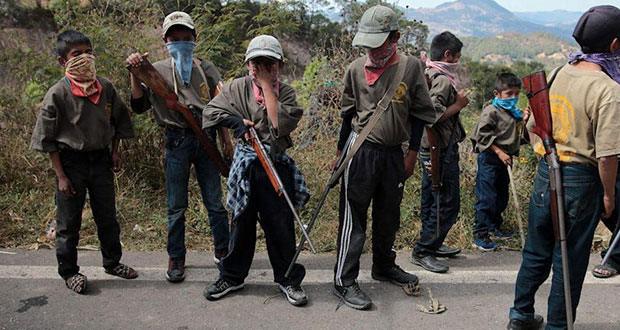 Forman autodefensa con niños en Guerrero; “gobiernos no ayudan”