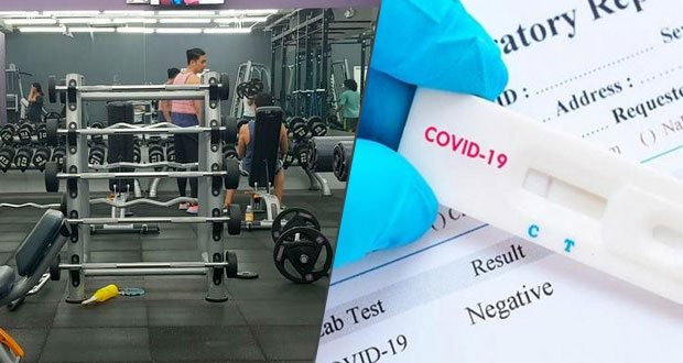 Gimnasios en Puebla darán gratis 8 mil pruebas rápidas de Covid