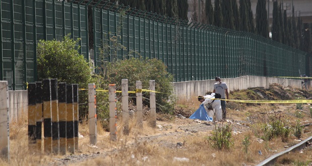 Hallan cuerpo de bebé junto a vías del tren, entre Puebla y Amozoc
