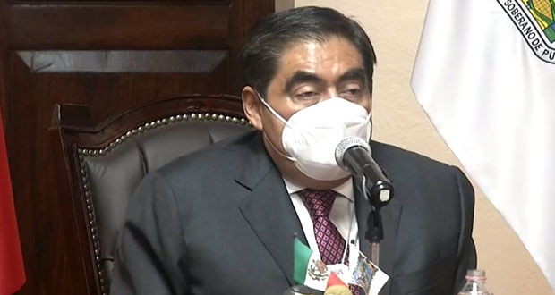 Pese a baja de recursos federales, Puebla no se endeudará: Barbosa