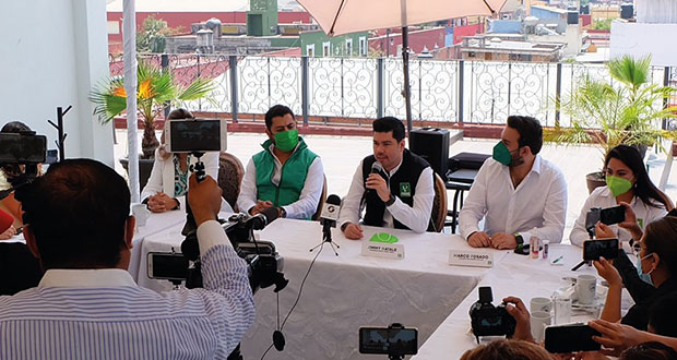 Registra PVEM a 173 candidatos para alcaldías de Puebla