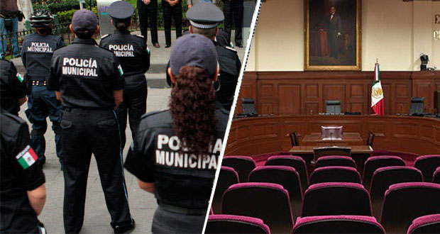SCJN deja a ayuntamiento de Puebla control de mando de la policía municipal