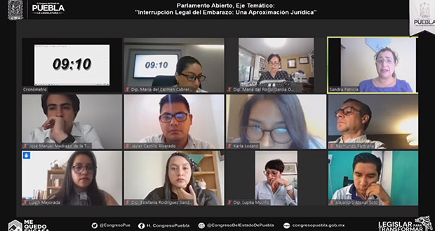 Tratan en parlamento legalización de aborto respetando derecho a salud