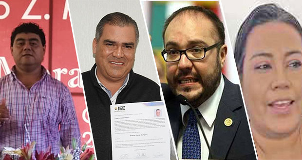 Van contra cuatro candidaturas de Morena a alcaldías de Puebla