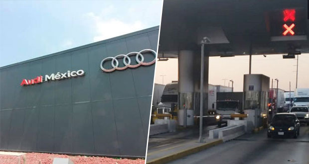 Gobierno ya no subsidiará costo de casetas para empleados de Audi