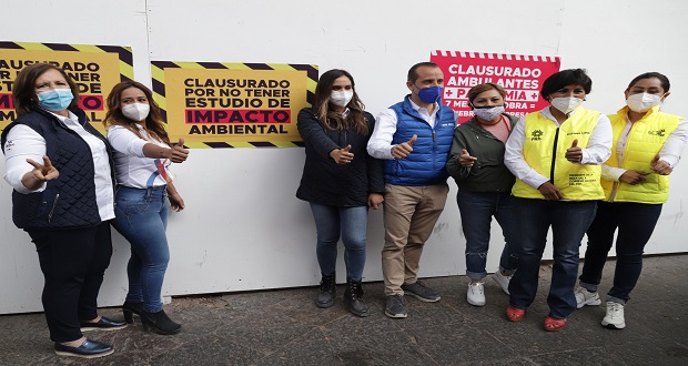 Candidatos de “Va Por México” clausura simbólicamente obra en zócalo
