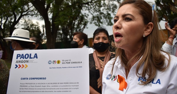 Cierre de campaña de Angon, 30 de mayo en Plaza de la Concordia