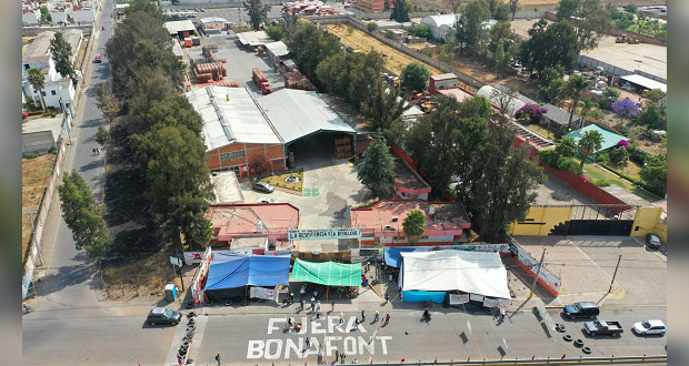 Comuna clausura Bonafont en Juan C. Bonilla; acusan simulación