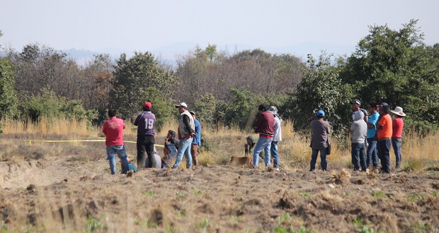 Hallan cadáver en cultivo de San Miguel Canoa; van 30 en la entidad