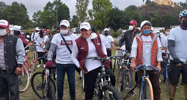 Karina Pérez pide defender proyecto de Morena en San Andrés