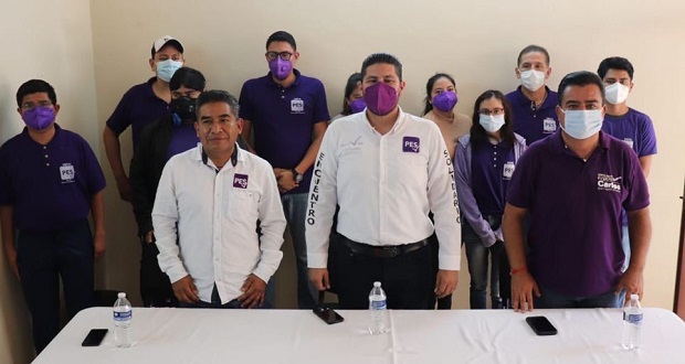 PES respaldará a independiente Carlos Barragán en Xicotepec