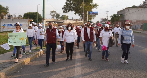 Piden a Karina Pérez fortalecer seguridad en colonias de San Andrés