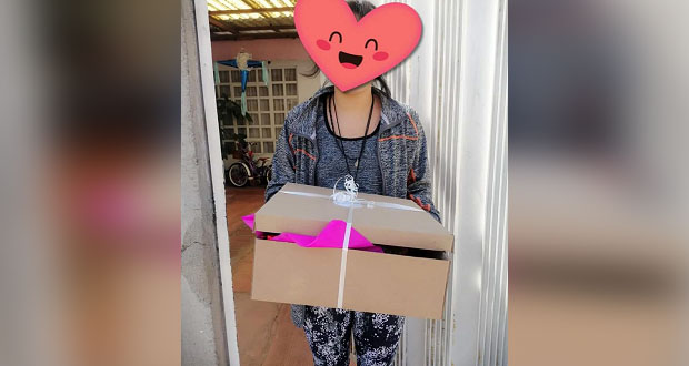 Recorren Puebla para entregar regalos a mamás: las "nenis" de redes