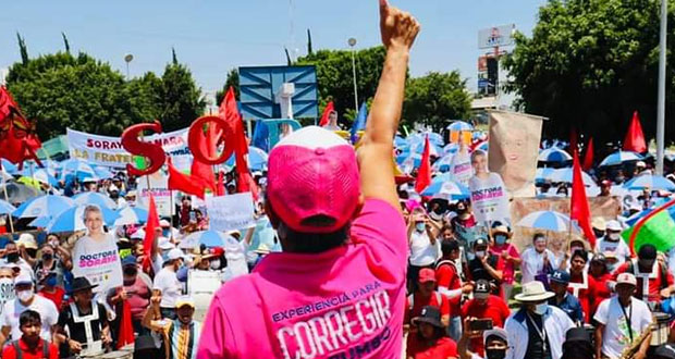 Soraya Córdova cierra campaña por el distrito local 20 de Puebla  