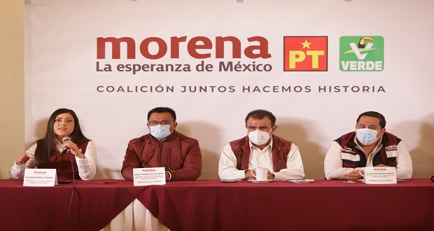 Descarta Claudia Rivera perder candidatura a la alcaldía ante impugnaciones