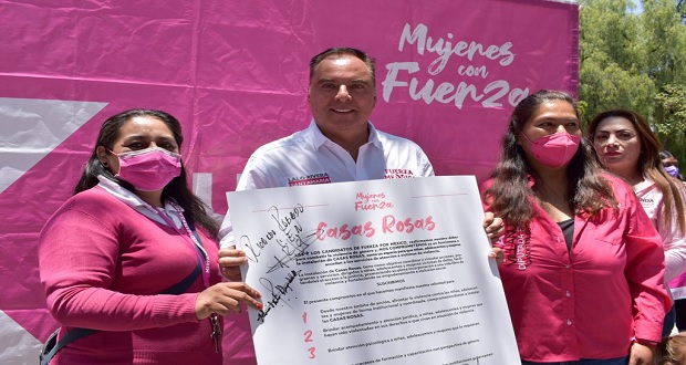 Con “Casas Rosas” se ayudará a mujeres violentadas: Santamaría