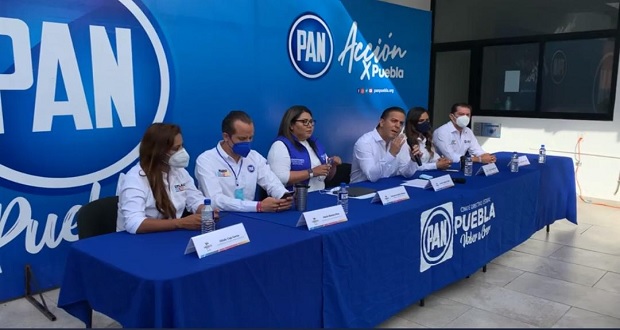 En Puebla, Damián Zepeda pide votar por candidatos panistas