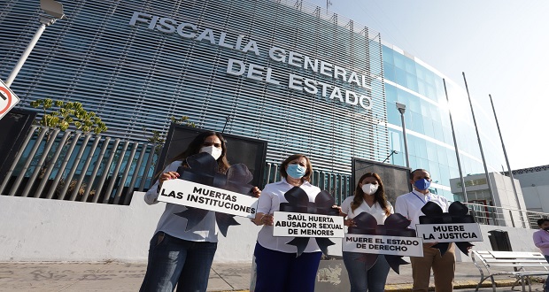 En 2019, denunciaron en Fiscalía de Puebla a Saúl Huerta, acusan PAN-PRI. Foto: EsImagen / Daniel Casas