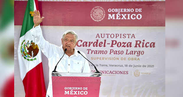 AMLO apoya acuerdo para terminar autopista Cardel-Poza Rica