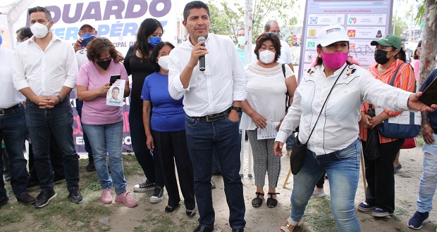 Acercar servicios públicos para bajar rezago social: Eduardo Rivera