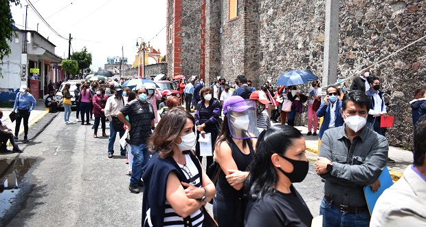Aplicación de primera y segunda dosis contra Covid genera caos en 3 municipios
